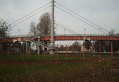Pėsčiųjų tiltas virš geležinkelio Klaipėdoje