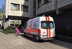 Vilniaus ugniagesius ant kojų sukėlė pranešimas apie gaisrą Vyriausybė pastate