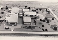 Bolivijos ligoninės 'Centro Materno Infantil' maketas/ i&scaron; asmeninio A. Bendoraičio archyvo