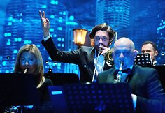 Koncerto „Gražiausia filmų muzika“ akimirka