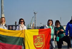 &bdquo;Ambersail 2&ldquo; sugrįžo į Klaipėdos uostą