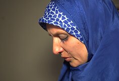 Londono lietuvė buvo priversta įsisprausti į musulmonišką hidžabą