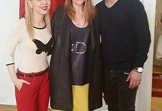 Monika Linkytė, Laura Dailidėnienė, Vaidas Baumila