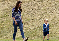 Kate Middleton ir princas George'as