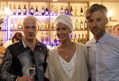 Juozas Tubinas, Eva Saikovska ir Vytautas Rum&scaron;as