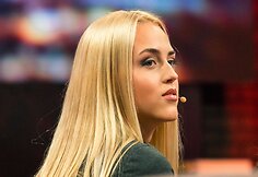 Laidos &bdquo;Geriausi mūsų vakarai&ldquo; akimirka