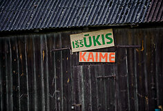 „IššŪKIS kaime“ filmavimo akimirka