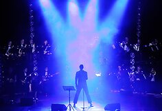 „Elvis Presley Show“ koncerto Mažeikiuose akimirka