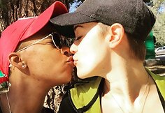 Samira Wiley ir Lauren Morelli