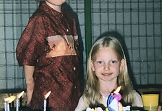Karolina Toleikytė su broliu Vilmantu