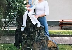Kristina Toleikienė su dukra Karolina Toleikyte