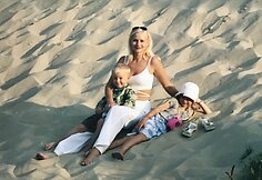 Kristina Toleikienė su dukra Karolina Toleikyte