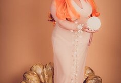 Daina Bilevičiūtė ir tortas „Kriauklė“