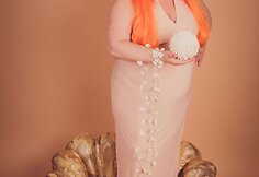 Daina Bilevičiūtė ir tortas „Kriauklė“