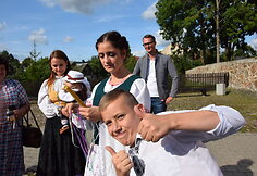 Krikštynų akimirka