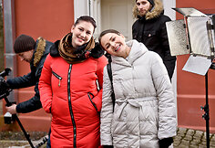 &bdquo;Misija: vestuvės&ldquo; filmavimo akimirka