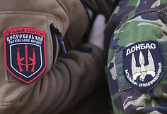 Oleksandras ir Valerijus tarnavo batalione „Donbas“
