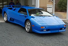 &bdquo;Lamborghini Diablo&ldquo;, kurį iki 2015 metų vairavo Donaldas Trumpas