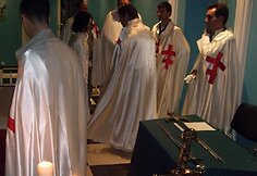 Lietuvos Šv. Kazimiero tamplierių ordino didžiojo priorato narių šventinimas į riterius