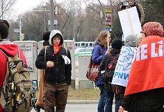 Kairiųjų radikalų protestas Miunchene
