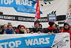 Kairiųjų radikalų protestas Miunchene