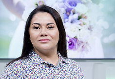 15min studijoje &ndash; floristė ir vedybų planuotoja Inesa Borkovska
