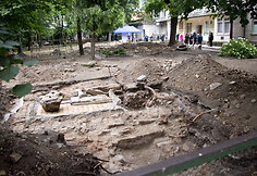 Vilniaus Didžiosios sinagogos komplekso archeologiniai tyrimai nustebino netikėtai atrastais unikaliais radiniais