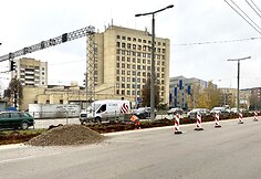 Kelio darbai T. Narbuto gatvėje