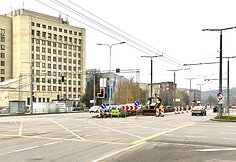 Kelio darbai T. Narbuto gatvėje