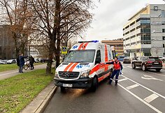 Vilniuje Saltoni&scaron;kių gatvės perėjoje partrenktas žmogus