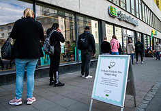 &Scaron;vedija per koronaviruso pandemiją