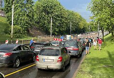 Užtvindyta T.Narbuto gatvė