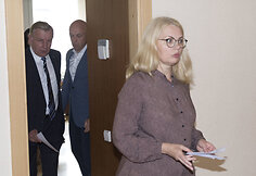 Spaudos konferencija dėl po liūties sutrikusių Registrų centro tvarkomų registrų ir informacinių sistemų veiklos