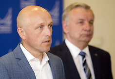 Spaudos konferencija dėl po liūties sutrikusių Registrų centro tvarkomų registrų ir informacinių sistemų veiklos