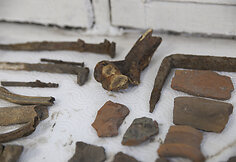 Vilniaus didžiosios sinagogos tyrimų vietoje pristatyti archeologiniai radiniai ir tyrimų rezultatai