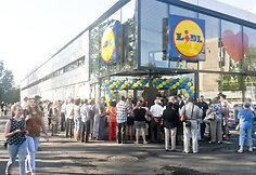 Parduotuvės „Lidl“ atidarymas Alytuje