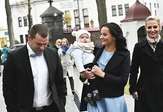 Kęstučio ir Tautvilės Iva&scaron;kevičių sūnaus krik&scaron;tynos