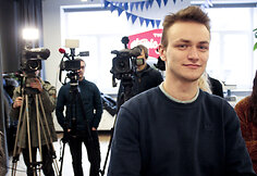 Jurgis Ramanauskas, vienas i&scaron; reklamos kūrėjų