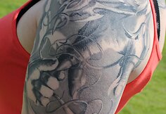 Irmos Kaselienės tatuiruotės