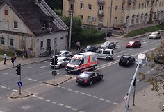 Avarija Savanorių prospekte Vilniuje