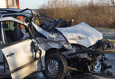 Šalia Ukmergės – dviejų automobilių susidūrimas