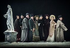 Spektaklio „Maskaradas“ fotosesija