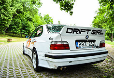 BMW vairuojanti &bdquo;drifterė&ldquo; Kotryna Kniežaitė