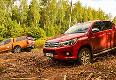 Pikapų testas &ndash; &bdquo;Nissan Navara&ldquo; prie&scaron; &bdquo;Toyota Hilux&ldquo;
