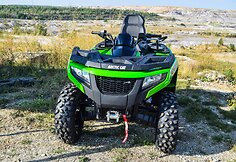 „Arctic cat“ keturračių bandymas
