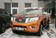 &bdquo;Nissan&ldquo; surengtos akcijos Vilniuje akimirka