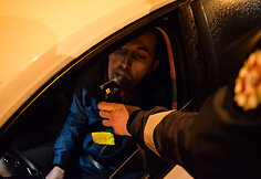 Lietuvos kelių policijos tarnybos reido akimirka