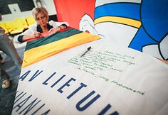 Aido Ardzijausko susitikimas su Kolodaro lietuviais
