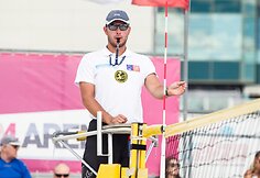 Lietuvos paplūdimo tinklinio čempionato finalo akimirkos