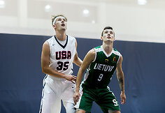 Lietuvos kurčiųjų krepšinio (U-21) rinktinė nusileido amerikiečiams